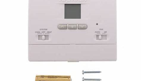 toptech thermostat manual
