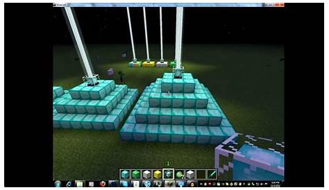 Minecraft Beacon setup - YouTube