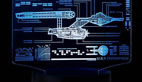 Star Trek Schematic Illuminated Display