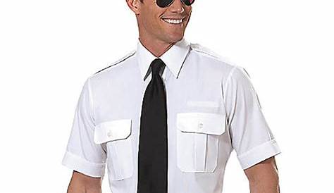 van heusen pilot shirt size chart