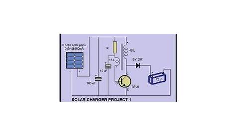 solar power circuit diagram pdf