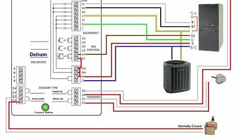 Trane Thermostat Wiring - Wiring Diagram