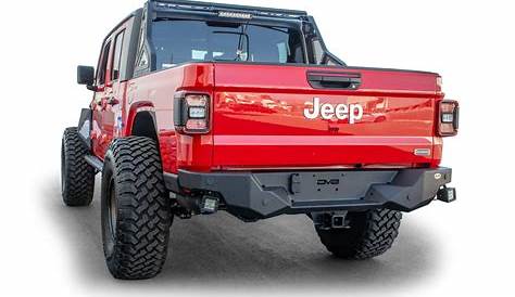 DV8 Offroad RBGL-04 High Clearance Rear Bumper for 2020 Jeep Gladiator