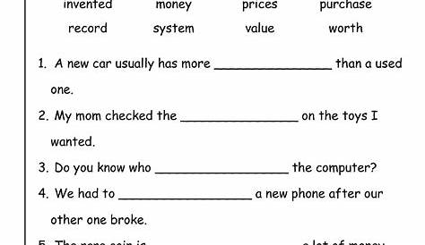 vocabulary worksheets for grade 7 pdf