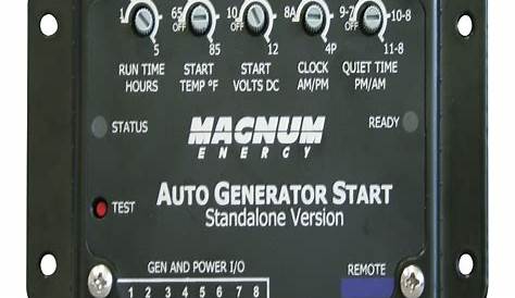 automatic generator start module