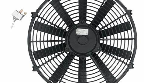 Chevy Parts » Radiator Electric Fan, 14" Pull, 6v, 1125 CFM