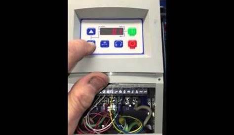 Lenze ACTech VFD programming and wiring - YouTube