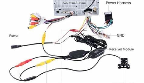 4 pin reverse camera wiring diagram
