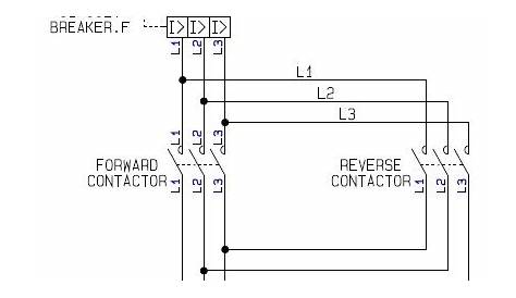forward and reverse conttrol wiring diagram