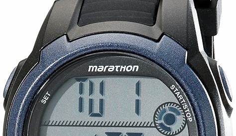Timex Men's T5K820M6 Marathon Digital Watch With Black Resin Band | eBay