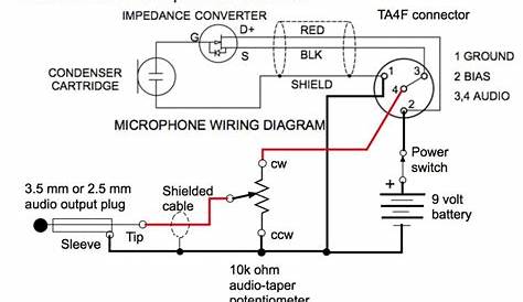 mono headphone jack wiring diagram