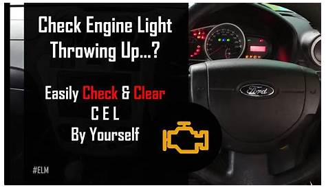 ford fiesta check engine light reset