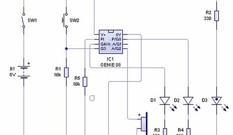 circuit diagram with labels