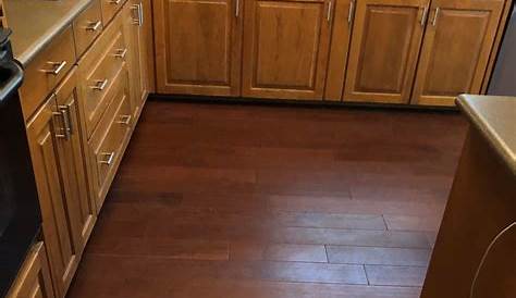 What Color Vinyl Flooring Goes With Honey Oak Cabinets - FKITCH