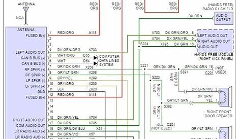 iso wiring diagram car stereo