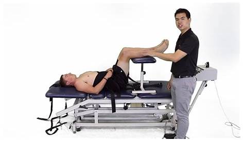 manual traction for lumbar spine