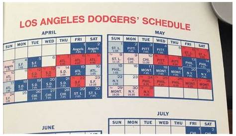 Dodgers TV schedule, now and then - True Blue LA