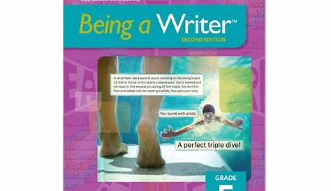 Being a Writer, 2nd Edition Teacher's Manual, vol. 1, Grade 5