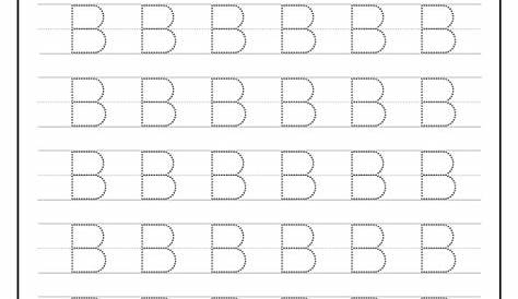 free letter b tracing worksheets - letter b tracing worksheet tracing