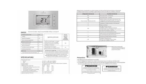 Emerson Digital Non-Programmable Thermostat Guide d'installation | Manualzz