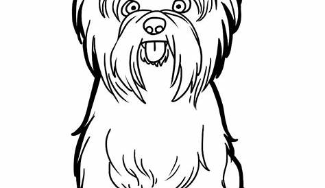 Dog coloring page, Puppy coloring pages, Dog drawing