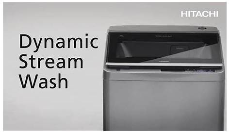Hitachi Top Loading Washing Machine (Dynamic Stream Wash) - YouTube