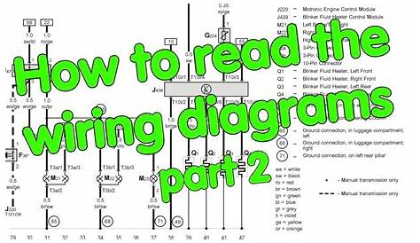how to read german schematic