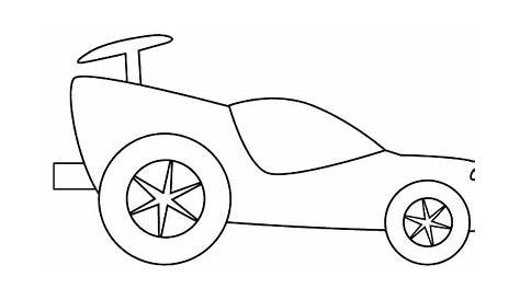 race car printable template