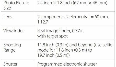 Fujifilm Instax Mini 11 Instant Camera Instruction Manual