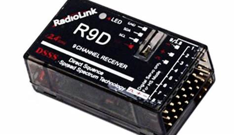 RadioLink R9D 2.4G 9CH DSSS Receiver for RadioLink AT9 AT10 for RC