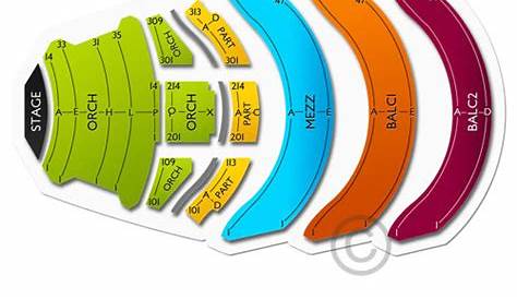 escondido performing arts center seating chart