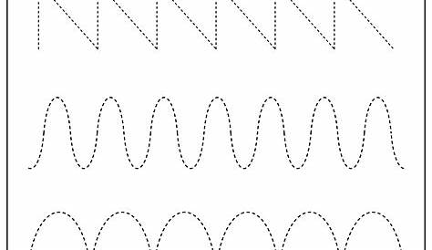 Tracing Lines Worksheets Printable - Printable Templates