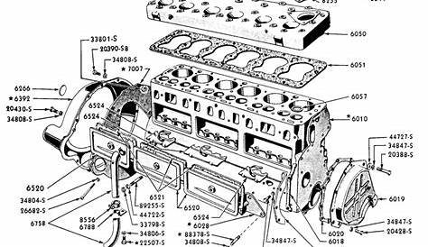 inline 6 ford 4.9 engine diagram