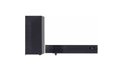 The LG LAS450H is a 220W 2.1ch sound bar with a 100W wireless subwoofer and auto sound engine