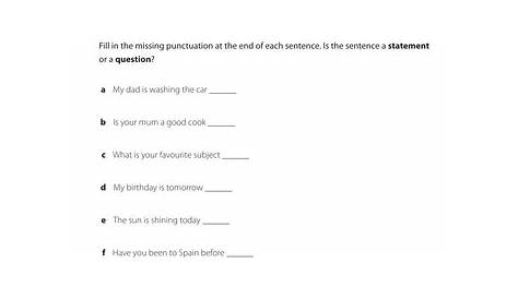 Statement or question? (2) by loulabell86 - Teaching Resources - Tes