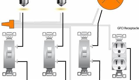 Common Bathroom Wiring - This diagram helped me a lot on my bathroom