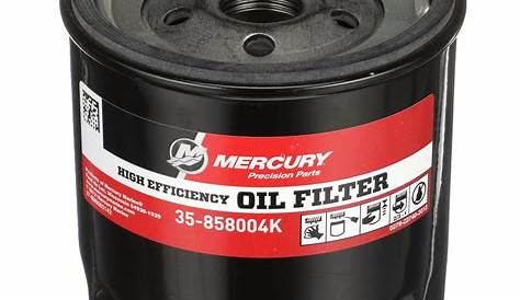 MERCURY MARINE REPLACEMENT HIGH EFFICIENCY, HIGH PERFORMANCE OIL FILTER