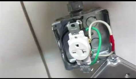20 240 receptacle wiring