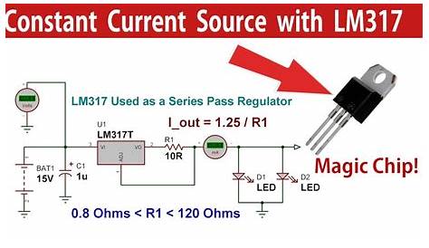 LM317 Constant Current Source Power Supply - YouTube