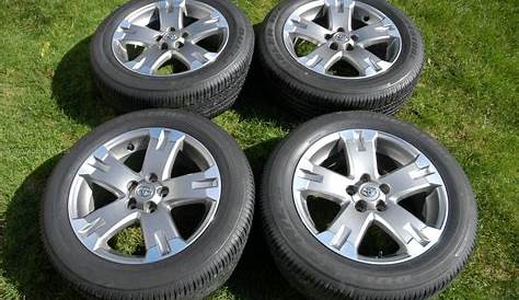 2012 Toyota Rav4 OEM 18" Wheels Runflat Tires Tacoma Camry Sienna