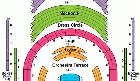 schermerhorn symphony center seating chart