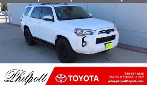 2021 toyota 4runner sr5 white