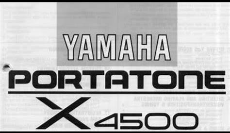 Yamaha X4500 (PSR-4500) Keyboard — Unboxing and quick test - YouTube