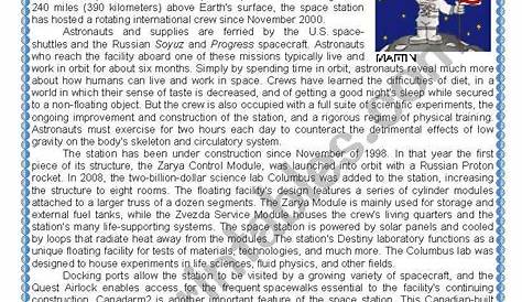 space exploration worksheets