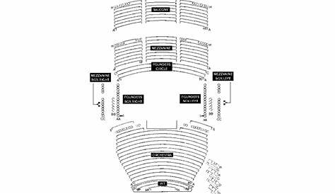fred kavli theatre seating chart