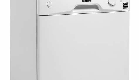 Danby 18" White Portable Dishwasher - DDW1801MWP