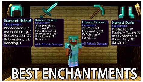 what are the best enchants for armor in minecraft