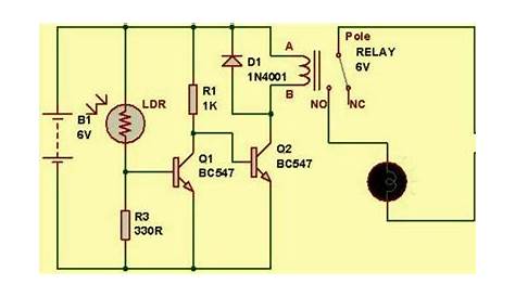 ldr circuit diagram 9v