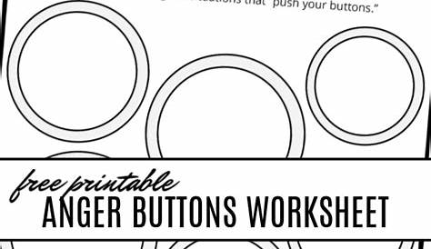 Free Printable Anger Buttons Worksheet | And Next Comes L - Hyperlexia