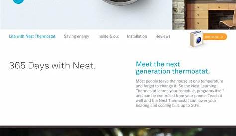 Life with Nest Thermostat | Nest learning, Nest learning thermostat